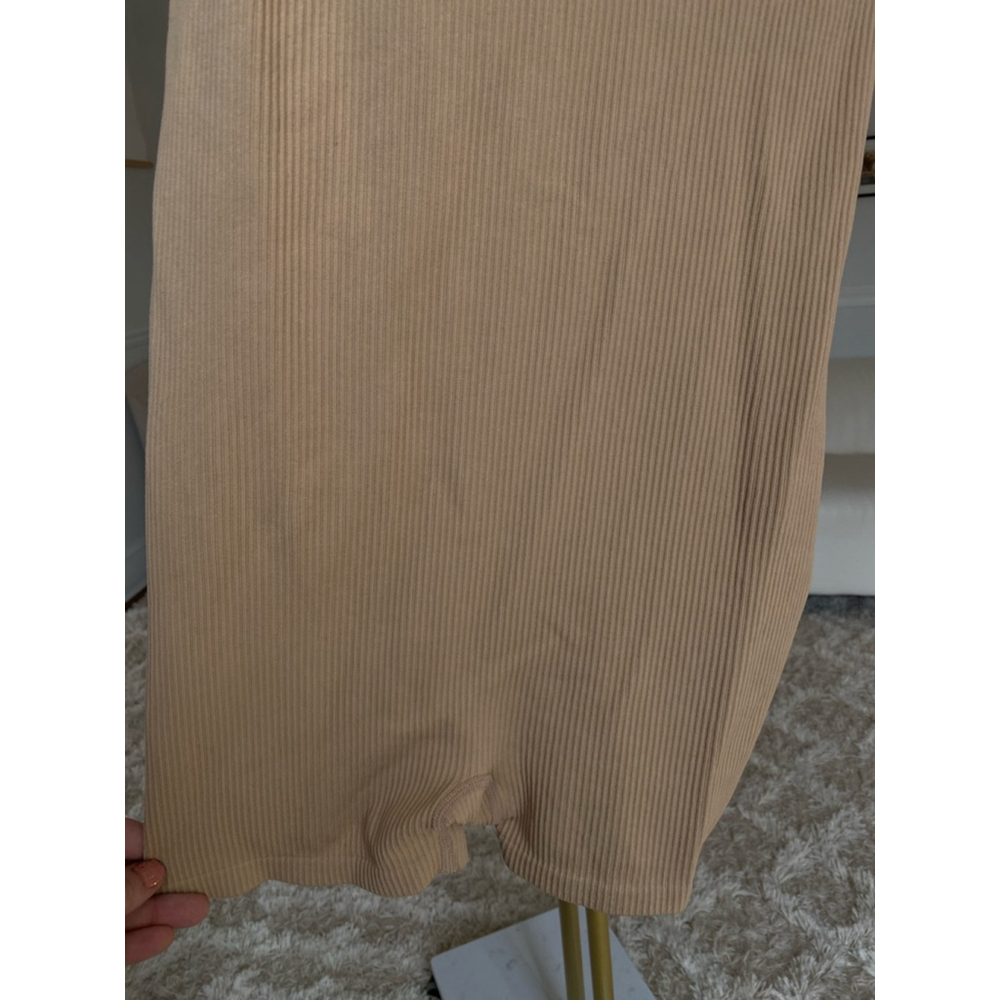 NWOTs No Boundaries Shapewear Bodysuit Spaghetti Strap Stretchy Smooth Neutral L - Picture 7 of 7